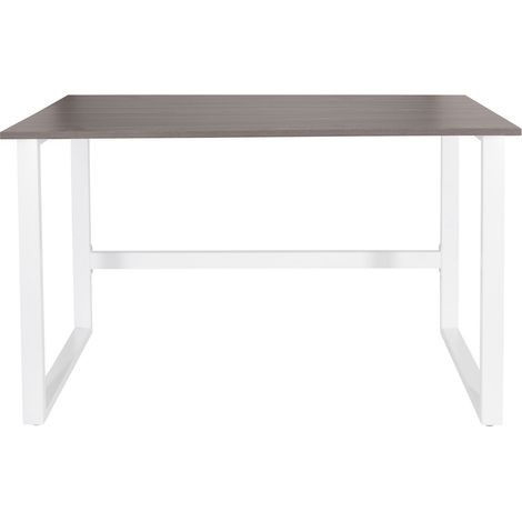 [GEBRAUCHT] B-Ware Hjh Office Schreibtisch Tisch Arbeitsplatz 120x60 Cm Grau Weiß