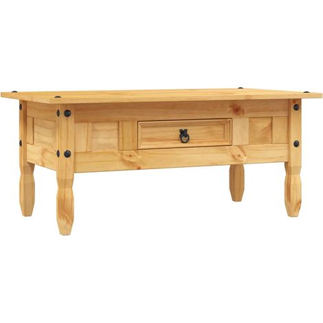 Mesa de centro Corona Range pino mexicano 100x55x44 cm vidaXL (1/5)