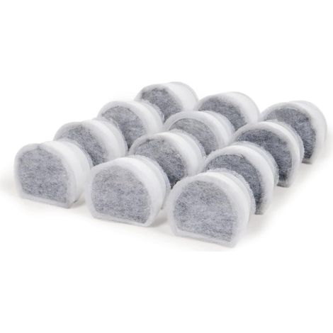Filtri e spugne di ricambio al carbone per abbeveratoi per gatti - Compatibili con PetSafe Drinkwell da 1/2 gallone, 1 gallone e 2 galloni. (1/4)