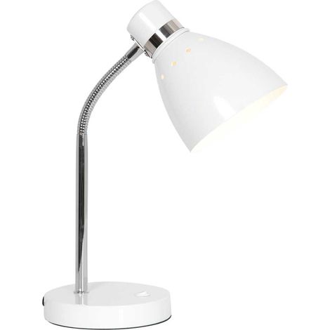 Steinhauer - lámpara de mesa - Spring - blanco - metal - Ø 14cm -