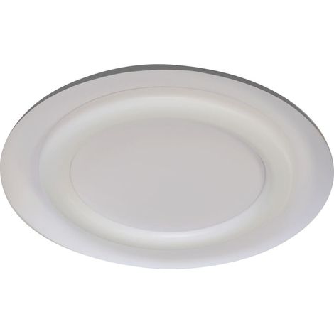 Plafón LED "Jara" (48W 3000K 2650lm) – Blanco/Gris (1/5)