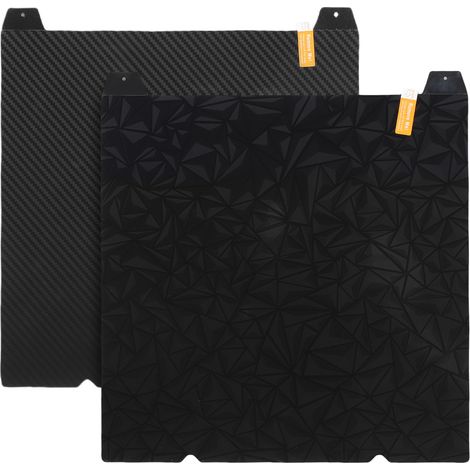 Plaque de construction PEO PET adaptée à l'imprimante 3D Creality K1, feuille Flexible en diamant lisse et en acier au carbone de 235x235mm (1/5)