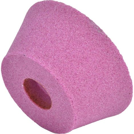 Meule en coupe conique tronconique en corindon chromé rose 75x32x20mm pour outils coupants engrenages filetages 1 pièce 100 (1/5)