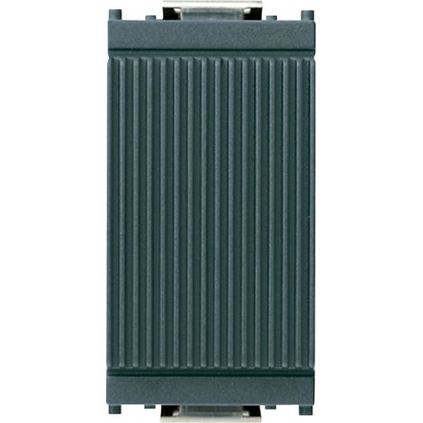 VIMAR - 16540 Grau gestreifte Frontlochabdeckung