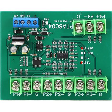 Module Acquisition Température 4 Voies PT100 RTD RS485, Collecteur Résistance Plage -40-220°C A220, Alimentation DC24V (1/5)