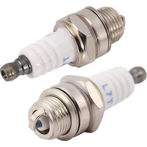 (pack De 2) Bougie D'allumage Trononneuse Tondeuse Gazon Petit Moteur Accessoire Pices De Rechange Pour Briggs Et Stratton Motors 55 22mm (1/5)