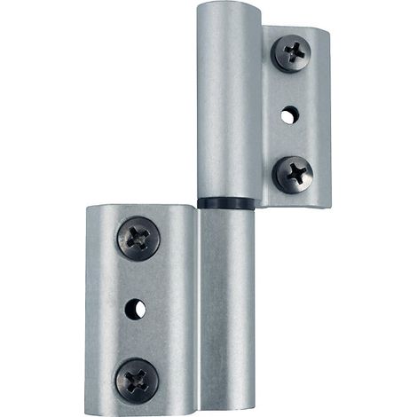 Paumelles Grip+ universelles réversibles gris ral 7016 sable granité en boîte de 50 - FAPIM