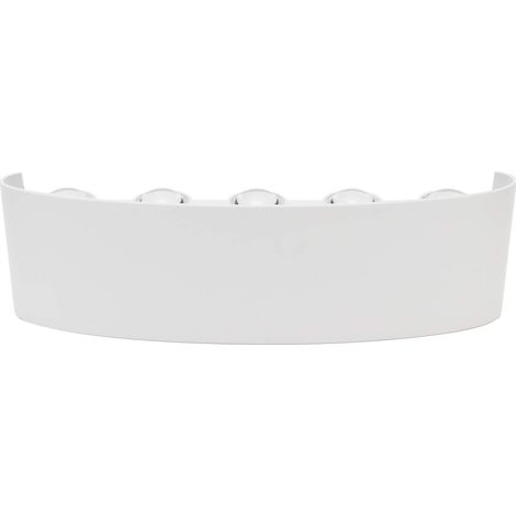 Wasserdichte Aluminium-Wandleuchte mit 10 LEDs, 10 W – AC 85–265 V – warmes Licht – für den Innen- und Außenbereich – kreativ – dekorativ