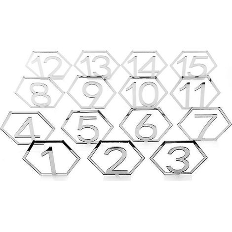 Ornements de bureau en acrylique pour la décoration (1/3)