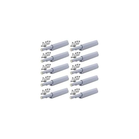Fermeture magnétique push-open pour meuble – Lot de 10 – POM plastique et néodyme – Force de poussée 4 cm – Installation facile (1/5)