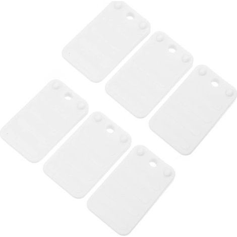 Lot de 12 Cales De Nivellement pour Meubles De Rénovation Domiciliaire Matériau Abs Niveleur Solide Et Robuste pour Table Et Canapé (1/4)
