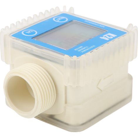 Digitaler Turbinen-Durchflussmesser für Kraftstoffpumpen, Chemikalien und Benzin, Messgerät K24, 1 Zoll (1/5)