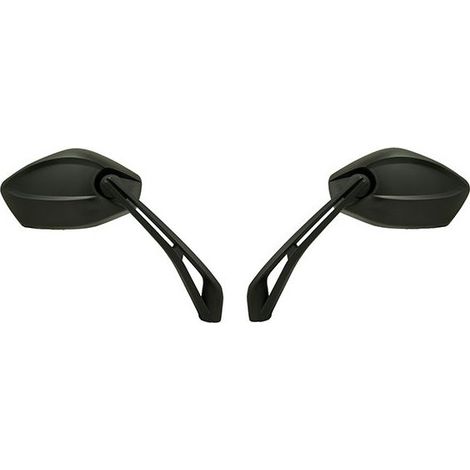 Paire de rétroviseurs universels - M10 et M8 - noir