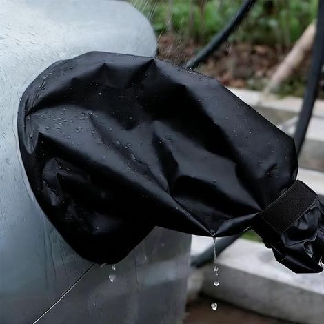 Regenschutz für Ladegerät für Elektrofahrzeuge – Schwarz – Magnetischer Regenschutz – Wasserdichte Schutzhülle für Ladegerät (1/5)