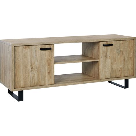 Meuble TV style industriel 170 cm Virgile (1/5)