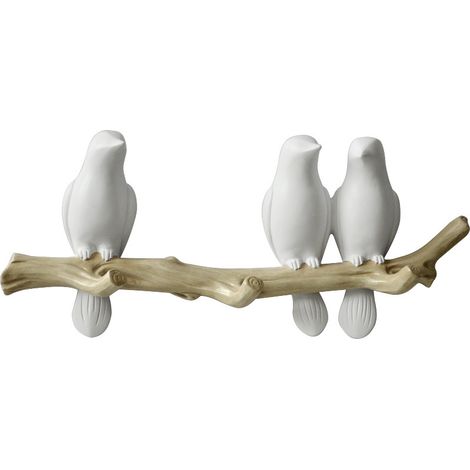 Patère, Patère Ornamental-3 oiseaux