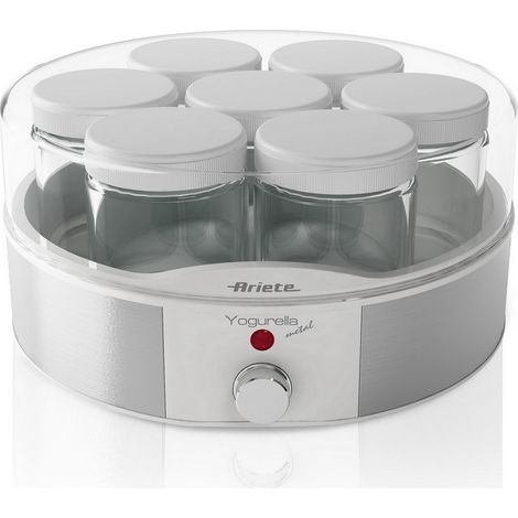 ARIETE YOGURELLA YOGURTIERA METAL MACCHINA YOGURT MAKER 7 VASETTI 1 KG 620