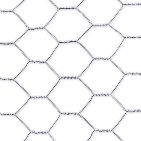 MALLA METALICA DE TRIPLE TORSION GALVANIZADA CUADRO: 19x0,7mm / 1x5m NORTENE (1/8)