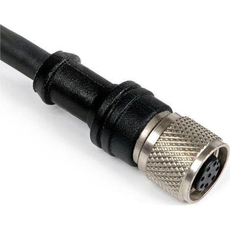 Connecteur pré-câblé RS PRO 8 conducteurs , M12 Femelle, 2m ( Prix pour 1 )