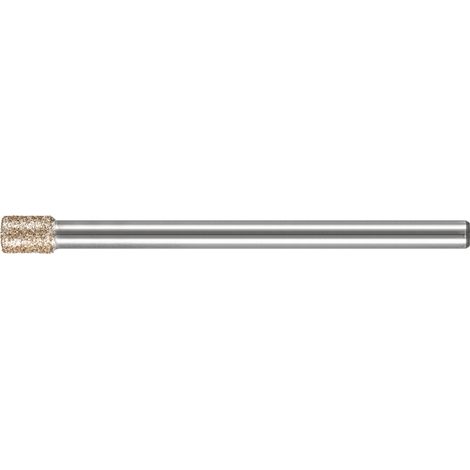 PFERD TOOLS CBN-Schleifstift Zyl. Ø 4,0mm HM-Schaft-Ø 3 mm B151 (grob) zum stationären Innenschleifen (1/2)