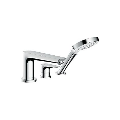 hansgrohe Talis E Jante de baignoire 3 trous avec Secuflex, (1/4)