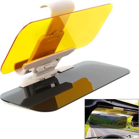 Pare-soleil de voiture - Visière de voiture 2 en 1, pare-soleil de voiture, pare-soleil de voiture