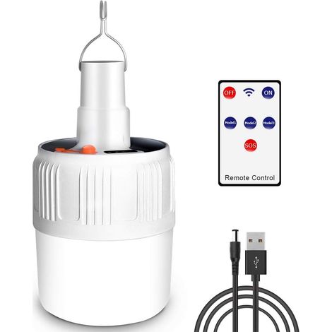 LED-Campinglaterne, tragbares Notlicht, IP45, regenfest, batteriebetrieben, solarbetrieben, zum Aufhängen, Taschenlampe, Angeln, Wandern, Outdoor-Überlebenskit, Blackout (Orange)