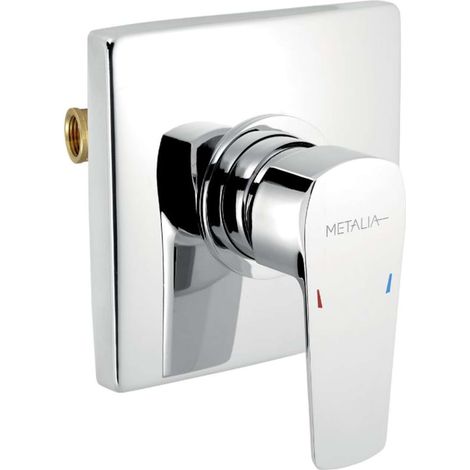 Novaservis Metalia 58 - Miscelatore da incasso comprensivo di corpo, cromo 58050,0