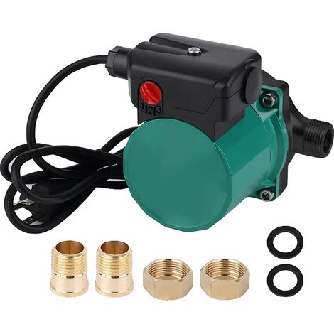 Pompe de circulation d'eau chaude, haute efficacité, fonctionnement silencieux, 30 L/min(9.5/7.66/5.28GPM), UE (1/2)