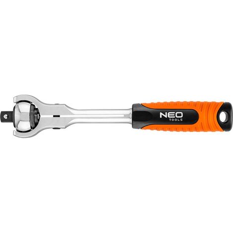 Ratsche 3/8", 360°, 72 Zähne