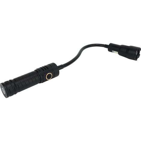 Lampe de Travail LED Rechargeable USB-C 1000 Lumens, Magnétique, Flexible avec Zoom et Éclairage Latéral COB (1/5)