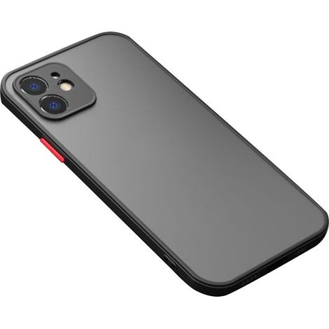 Durchscheinende, mattierte, stoßfeste Handyhülle für iPhone 12, Schutzhülle für Mobiltelefone (1/5)