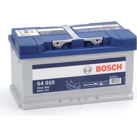 Batería de Coche 80 Ah 740 A EN Bosch S4010 (1/2)