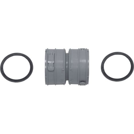 Vaillant Set 3 Verbindungsstück Brennw. für flexible Abgasleitung DN 80, PP, 303512
