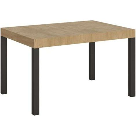 Tavolo allungabile 120/380x90 cm Everyday quercia natura gambe antracite