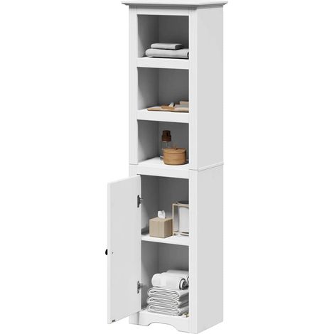 Mueble de baño BODO blanco 44x30x160 cm vidaXL (1/5)