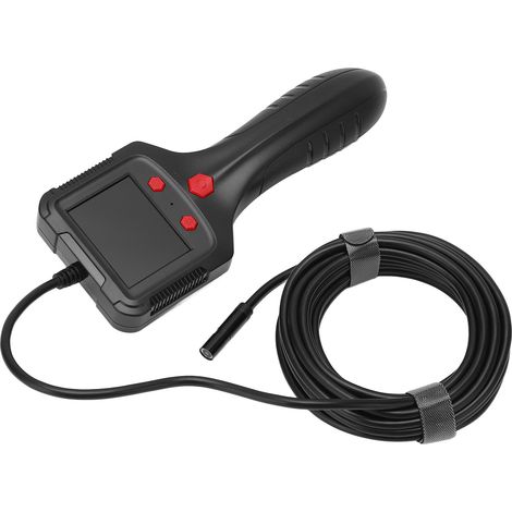 IP67 wasserdichte industrielle Inspektionskamera, tragbares Endoskop mit 2,4 Zoll HD IPS-Bildschirm, Boreskop mit 6 LEDs, 1 Stück. (1/5)