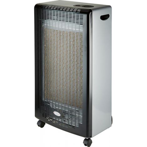 Stufa A Gas 3400W, Nero