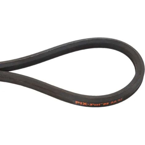 Cyclingcolors – Courroie trapézoïdale AA43 12,7mm x 1110,2mm – Caoutchouc acrylonitrile-chloroprène – Norme ISO 5289 – Compatible avec galet tendeur extérieur