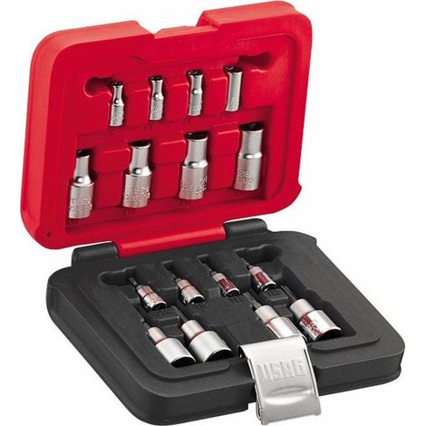 Assortiment de douilles TORX Usag 601 1/4-1/2 JTXS16 16 pièces (1/3)