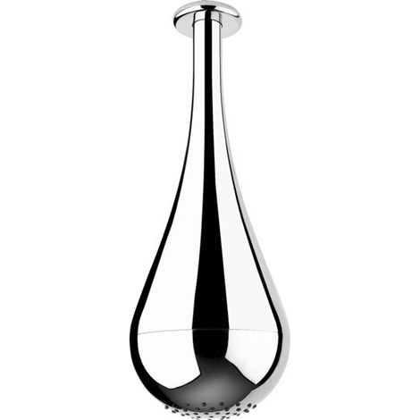 Ducha de techo Gessi Goccia anticalcárea, longitud 387 mm,