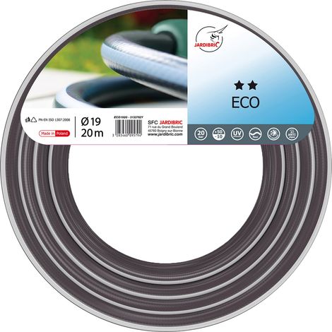 Tuyaux D'arrosage Guipé Eco Jardibric Ø 19mm 20M (1/3)