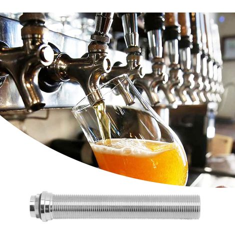 Rallonge de robinet à bière de 150 mm G5/8 pour robinets de tireuse à bière réglables pour le brassage amateur (1/5)