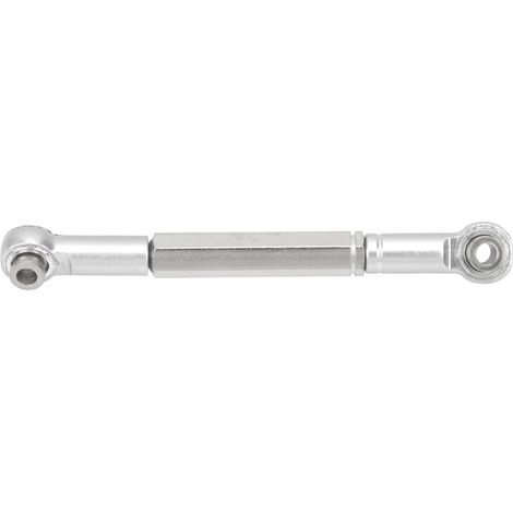 Kit de biellettes de direction 1:12 en alliage d'aluminium, accessoire RC pour voiture RC MN86K, couleur argent (1/5)