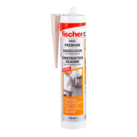 Fischer  1x  Bausilicon  DBSA  310  ml  negro  -  53094