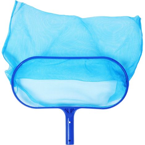 Épuisette de piscine en plastique, filet de nettoyage des feuilles, accessoires pour bassin et fontaine. (1/5)