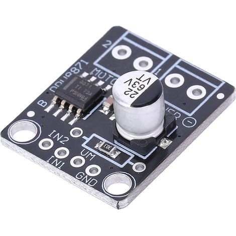 Scheda di controllo per motore CC, modulo di controllo Bob Drv8871, porta di controllo PWM da 3,6 A. (1/5)