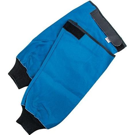 Protège-bras résistant à la chaleur, bleu