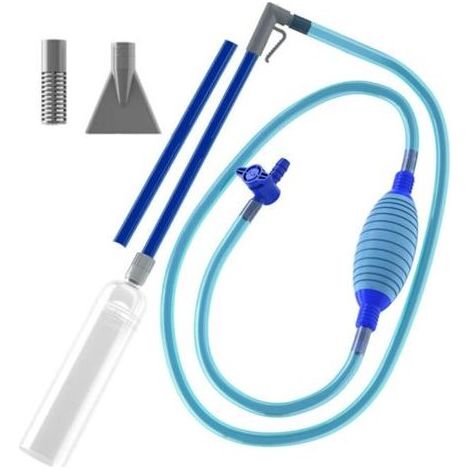 Aspirateur de piscine manuel sans fil 2,6 m – Nettoyage efficace pour spas et jacuzzis – Filtre circulaire intégré – Tuyau flexible (1/5)