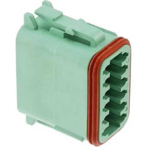 Connettore Serie DT Maschio 12 Vie Verde